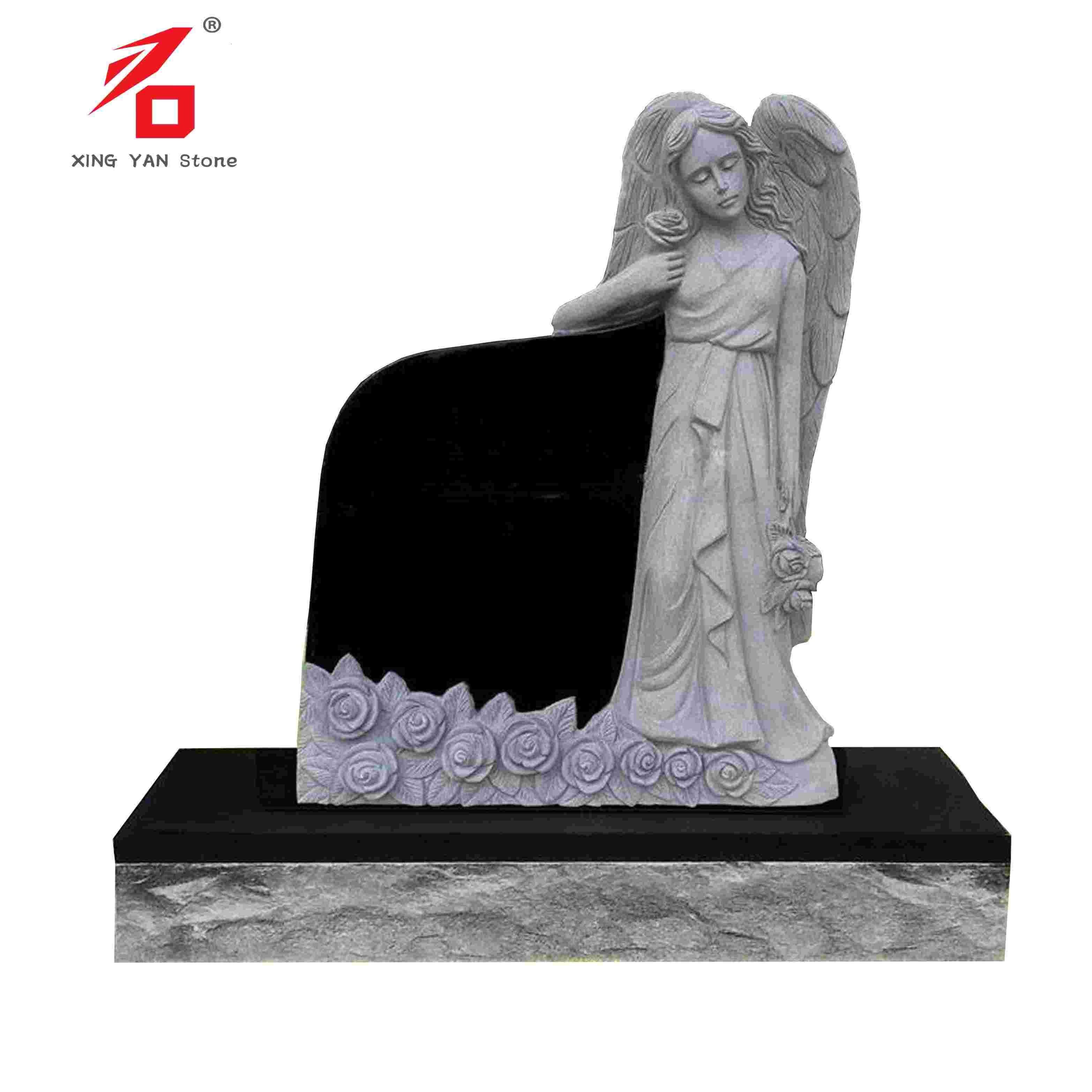 Flower Angel Tombstone