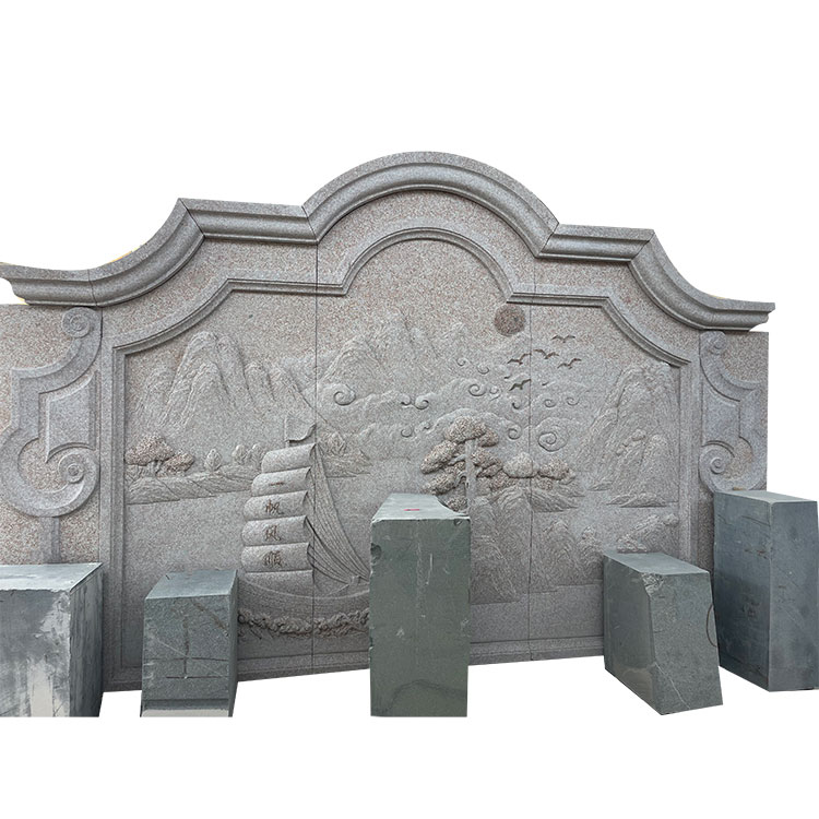 Outdoor Stone Relief Sculpture