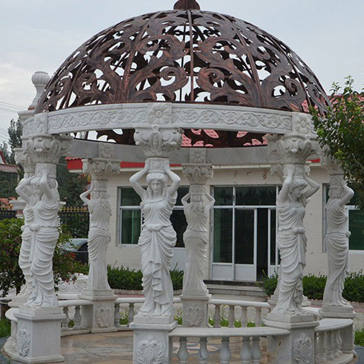 Stone Pavilion Sculpture