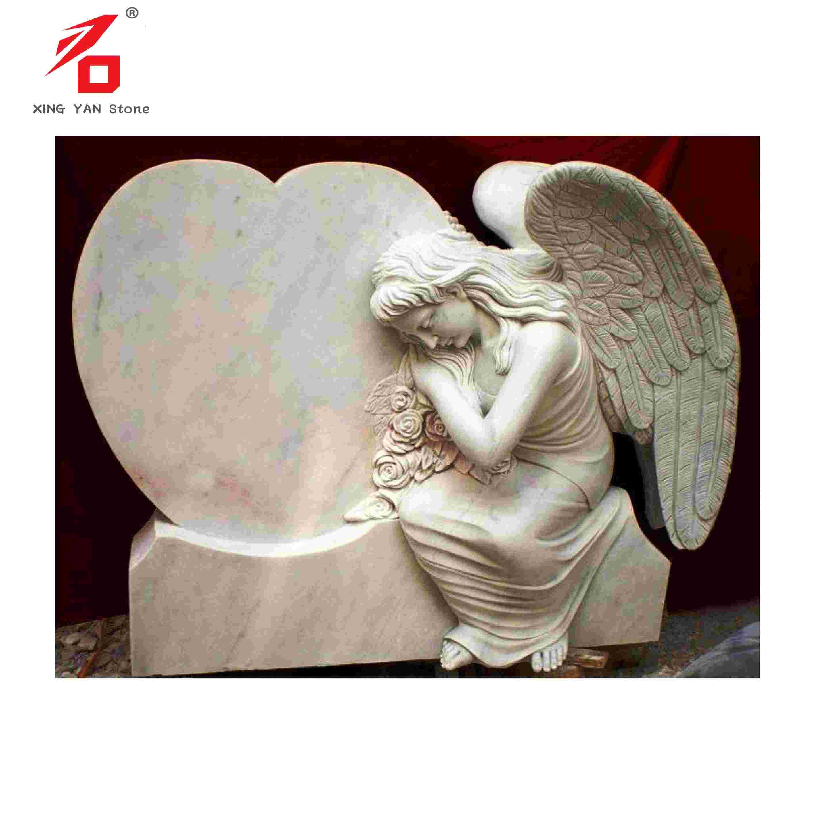 The Sorrowful and Sleeping Angel Tombstone